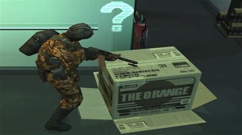 metal gear solid orange box|metal gear evolution.